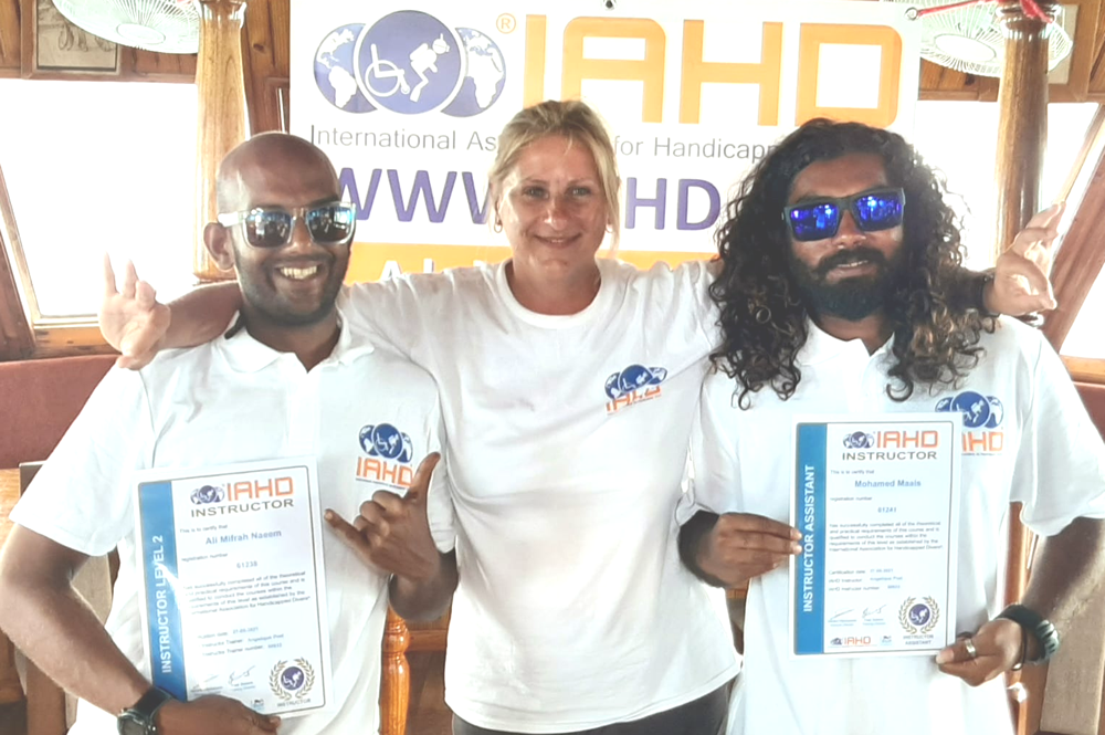 IAHD Instructors Maldives